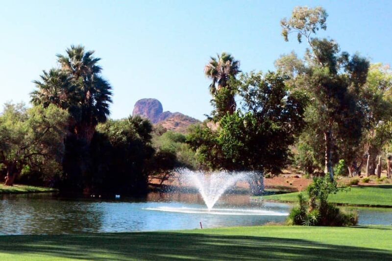 Rancho de los Caballeros - Fountain