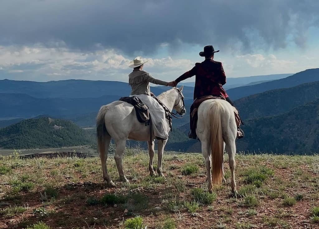 Elopement at Black Mountain Ranch in Colorado