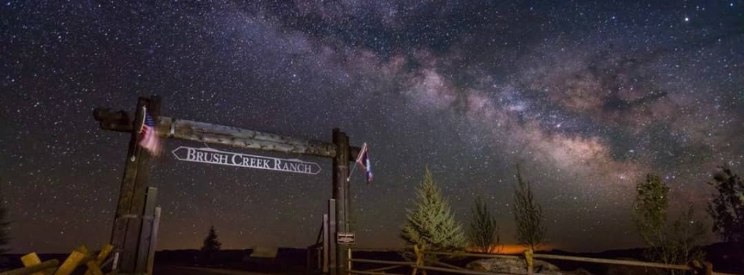 Brush Creek Ranch - Entrance