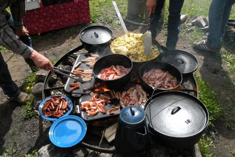 Elkhorn Ranch Montana - Cookout