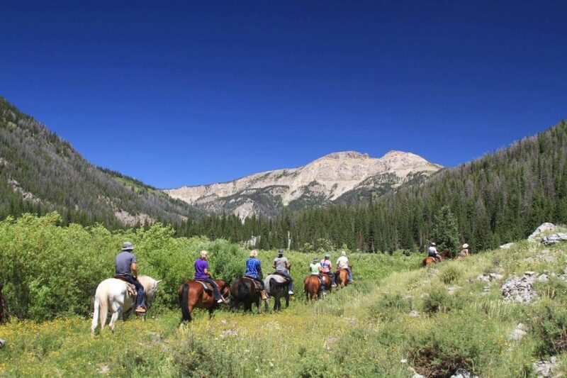 Flat Creek Ranch, Wyoming - Horseback Riding