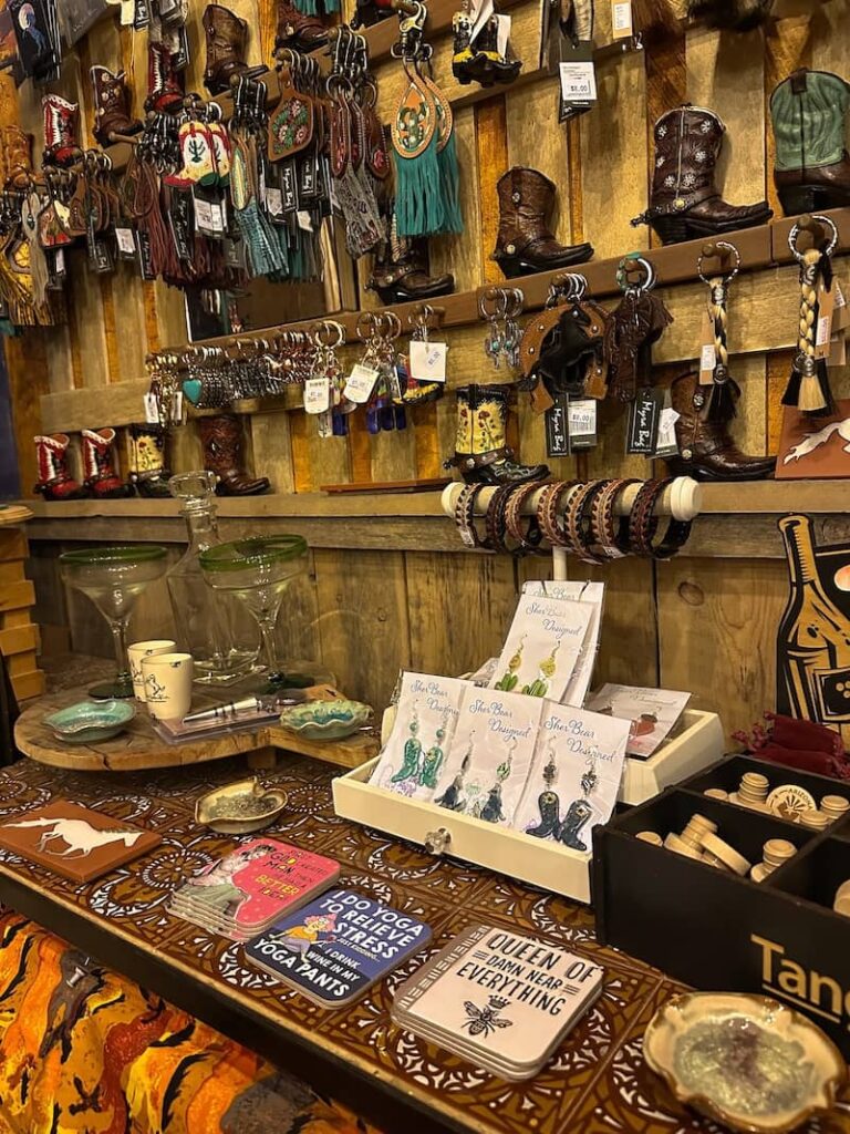Gift shop at White Stallion Ranch in Arizona