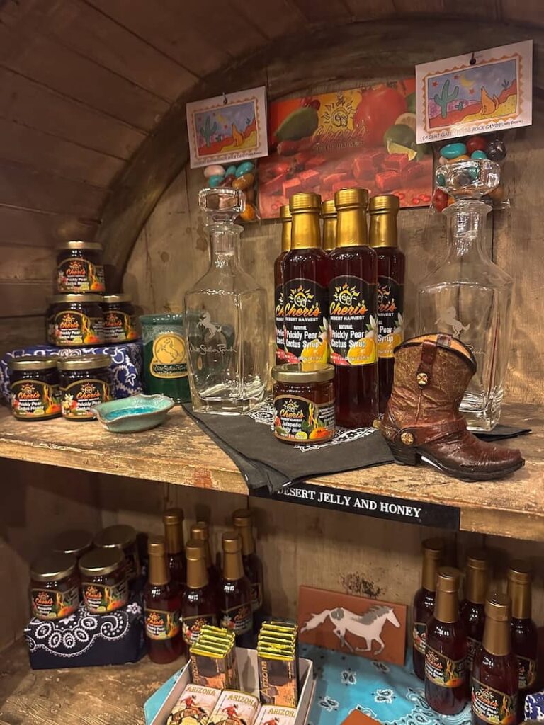 Gift shop at White Stallion Ranch in Arizona