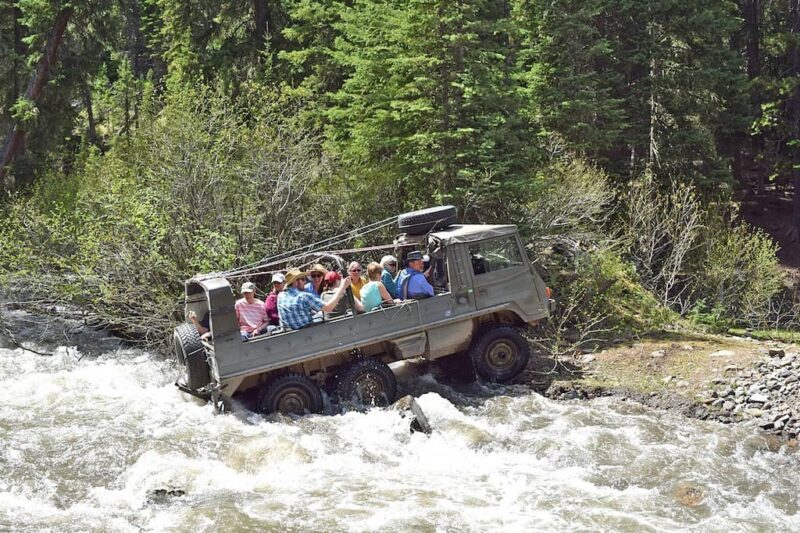 Hawley Mountain Guest Ranch - Pinzgauer Jeep Tour